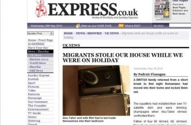"Imigrantii ne-au furat din case in timp ce eram in vacanta"
