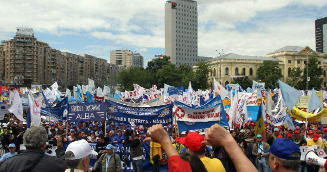 Romania intra in greva!