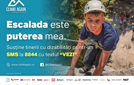 Campionul nevăzător care a dovedit că escalada poate schimba vieți