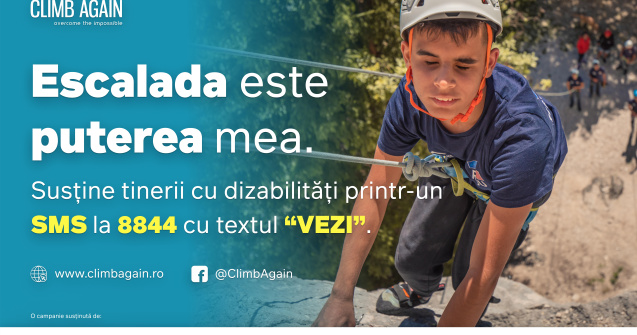 Campionul nevăzător care a dovedit că escalada poate schimba vieți