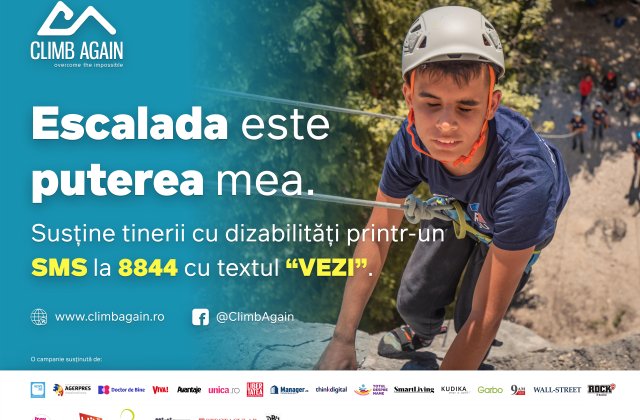 Campionul nevăzător care a dovedit că escalada poate schimba vieți