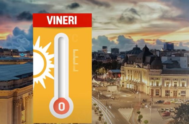 Prognoza meteo pentru ziua de vineri, 29 octombrie. În ce zone va ploua 