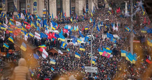Kiev: Miting de 60.000 de persoane pentru Ianuokovici
