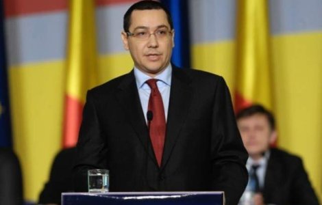 Ponta: Trimit diseara propunerea cu Stirbu la sefia Ministerului Culturii
