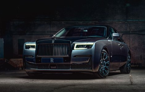 Noul Rolls-Royce Ghost Black Badge: 600 de cai putere și cea mai neagră culoare din industrie