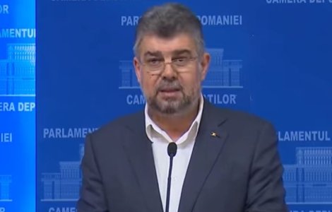 Marcel Ciolacu: PSD nu poate vota un guvern minoritar cu un program de guvernare care taie din veniturile românilor