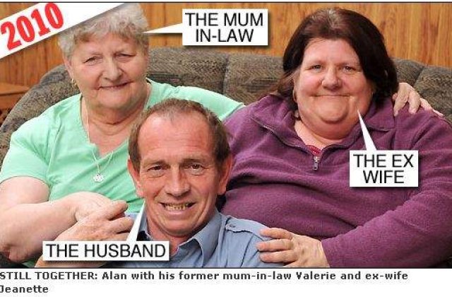 S-a casatorit cu soacra