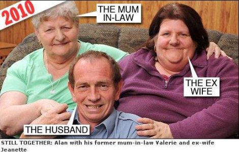 S-a casatorit cu soacra