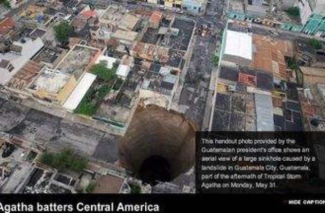 VIDEO: Furtuna Agatha ataca America Centrala