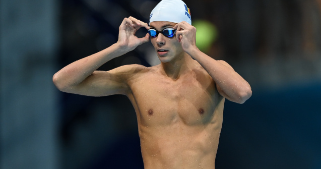 David Popovici a câştigat medalia de aur în proba de 200 m liber la înot
