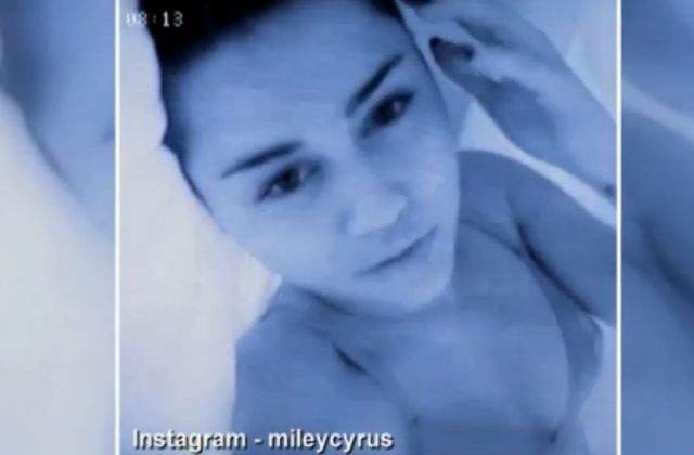 Miley Cyrus se masturbeaza in noul sau videoclip