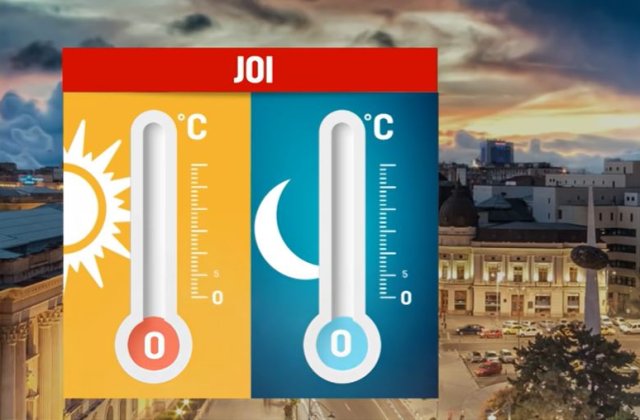 Prognoza meteo pentru ziua de joi, 11 noiembrie 2021. Ne așteaptă o zi rece!