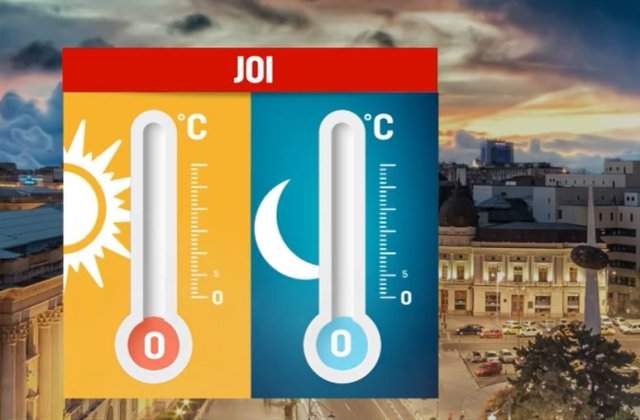 Prognoza meteo pentru ziua de joi, 11 noiembrie 2021. Ne așteaptă o zi rece!