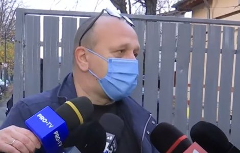 Managerul Spitalului Ploiești, ținut la poartă după incendiu. Schimb de replici între medic și jandarmi: „Cui să cereți aprobare? Lăsați-mă să intru!”