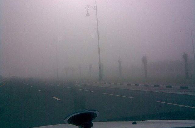 Cod galben de ceata in Bucuresti si 20 de judete