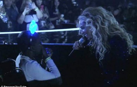 Beyonce a indeplinit visul unei fetite bolnave de cancer