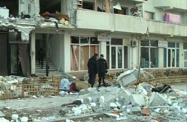 Specialisti in explozii, la Calarasi pentru a stabili cauzele exploziei