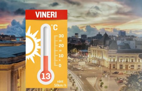  Top  Prognoza meteo pentru ziua de vineri, 12 noiembrie 2021. Urmează zile senine!
