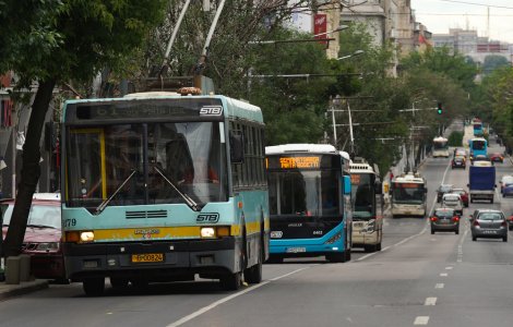 Autobuzele STB nu vor mai circula pe liniile de tramvai începând cu 27 decembrie