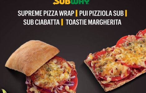 Subway lansează meniu nou de inspirație italiană