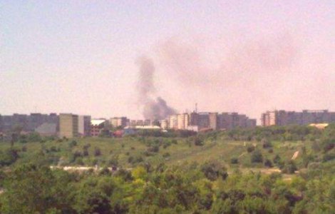 Un alt incendiu in Capitala