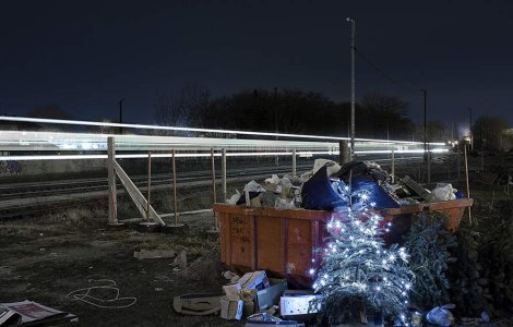  Top  Dupa Sarbatori: Imagini dezolante cu pomi de Craciun abandonati