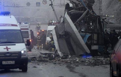 Un nou atentat in Rusia: 12 morti in explozia unui troleibuz