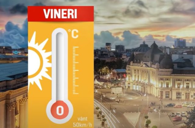 Prognoza meteo pentru vineri, 19 noiembrie 2021. În ce zone vom avea o zi plăcută  