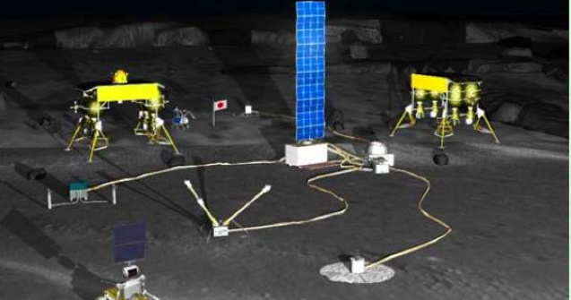 2015-2020: Robotii japonezi vor construi o baza pe Luna