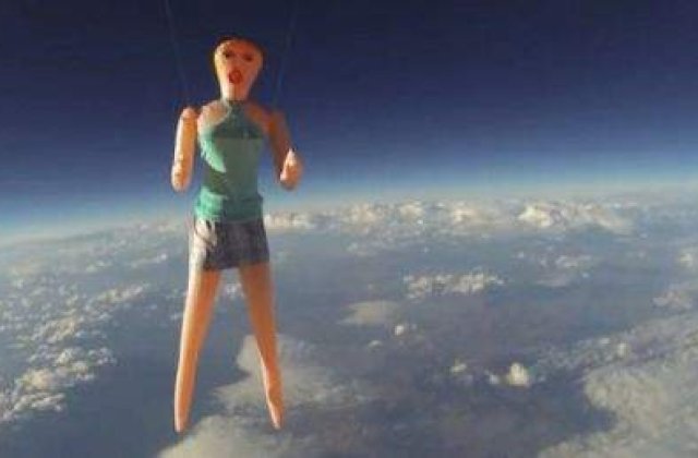 [VIDEO] Prima femeie gonflabila lansata in spatiu a avut o cariera scurta
