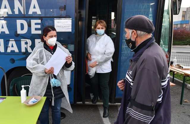 Bilanț COVID-19, 22 noiembrie 2021. S-au înregistrat 1.550 de cazuri noi și au murit 125 persoane