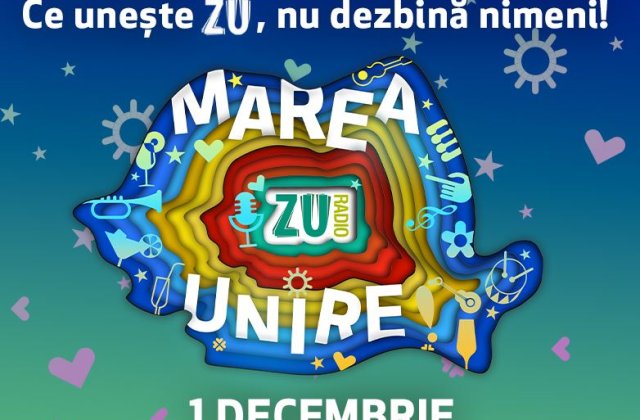 Mihai Morar, Daniel Buzdugan, Emma de la ZU  te invită să petreci Marea Unire ZU,  pe 1 Decembrie, la Radio ZU 