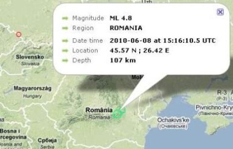 Romania: 50 de cutremure de la inceputul anului