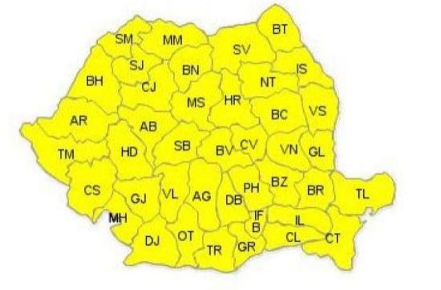 Cod galben de canicula