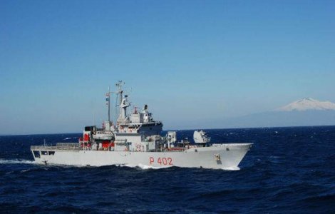 Peste 1.000 de imigranti, salvati in ultimele doua zile de Marina Militara italiana