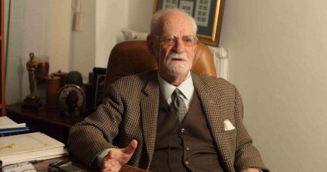 Academicianul Constantin Balaceanu-Stolnici, internat la Fundeni