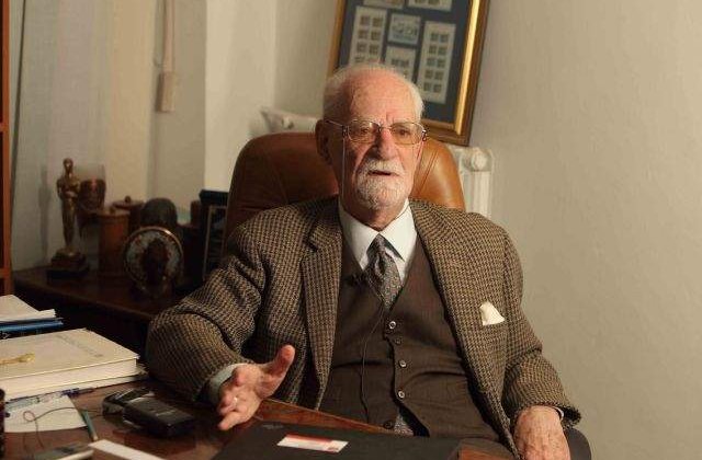 Academicianul Constantin Balaceanu-Stolnici, internat la Fundeni