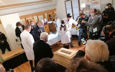 Descoperire arheologică, cu o...