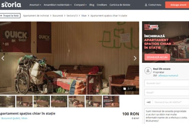 Samusocial din Rom&acirc;nia invită rom&acirc;nii să &icirc;nchirieze o locuință pentru cei care nu au una pe durata iernii 