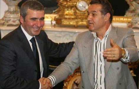 Becali ar putea lucra pentru Gica Hagi in timpul executarii pedepsei