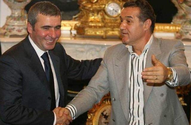 Gigi Becali ar putea lucra pentru Gica Hagi in timpul executarii pedepsei