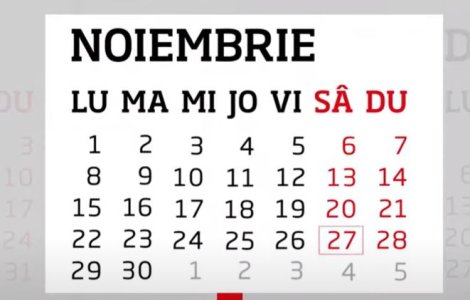 Minivacanța pentru bugetari de 1 decembrie. Programul complet al zilelor libere