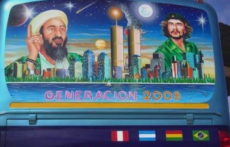 Un american inarmat cu o sabie il cauta pe ben Laden