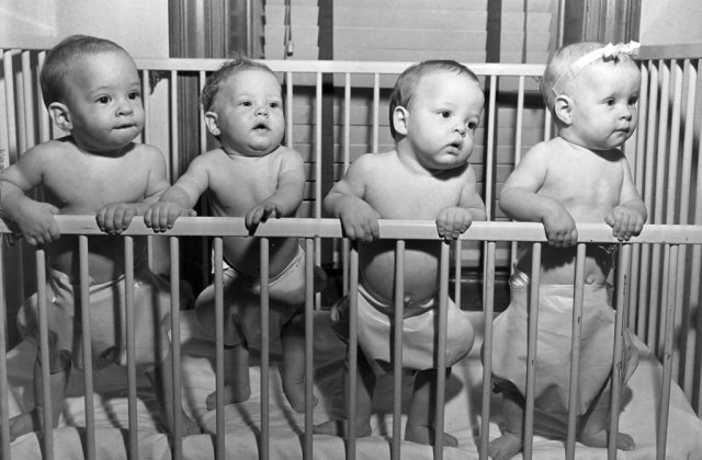 O tanara a nascut cvadrupleti, la Maternitatea Brasov