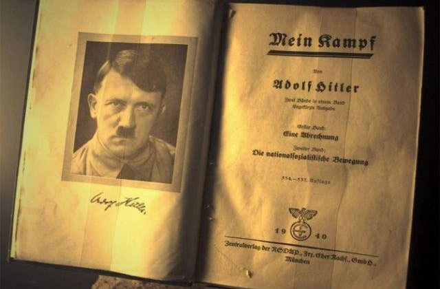 "Mein Kampf" in format eBook, in topul vanzarilor de volume in format electronic