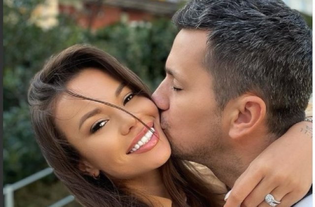 Flick, luat prin surprindere de soția sa de ziua numelui! Denisa Filcea, declarație de dragoste emoționantă