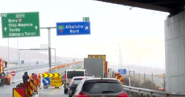VIDEO Avem autostradă! Ciotul deschis înainte de 1 Decembrie măsoară 29 de kilometri