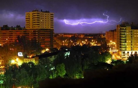 Furtuna puternica in Bistrita