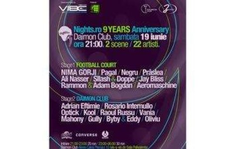 Nights.ro - 9 ani de clubbing