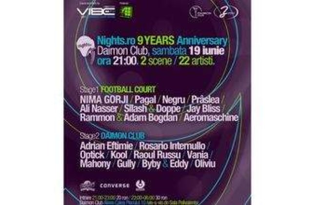 Nights.ro - 9 ani de clubbing